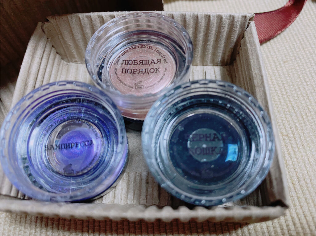 Sigil Inspired Magic Eyeshadows/SIGIL inspired/単色アイシャドウを使ったクチコミ（2枚目）