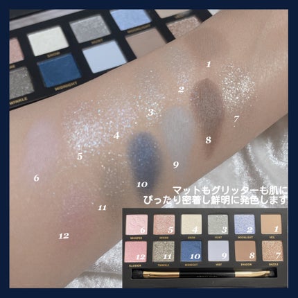 エクスプローラ12色 動物アイシャドウパレット/PERFECT DIARY/アイシャドウパレットを使ったクチコミ(5枚目)