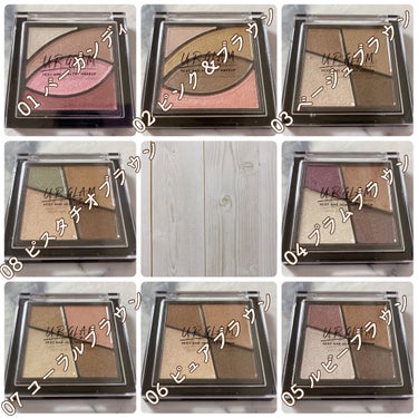 UR GLAM　VELVET EYE COLOR PALETTE/U R GLAM/アイシャドウパレットを使ったクチコミ（2枚目）