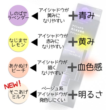 ケイト カラーコントロールアイベース/KATE/アイシャドウベースを使ったクチコミ(2枚目)