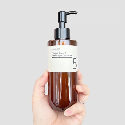 5番 白玉グルタチオンCアロママッサージクレンジング/numbuzin/オイルクレンジングを使ったクチコミ(3枚目)