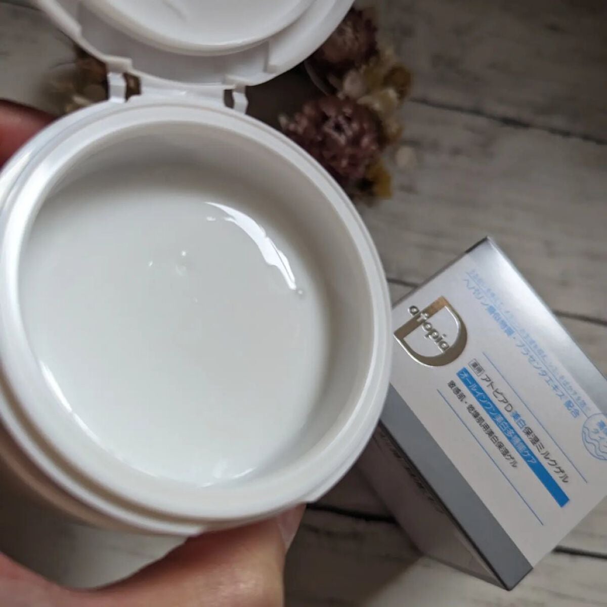 薬用アトピアD 美白保湿ミルクゲル/アトピアD/オールインワン化粧品を使ったクチコミ(2枚目)