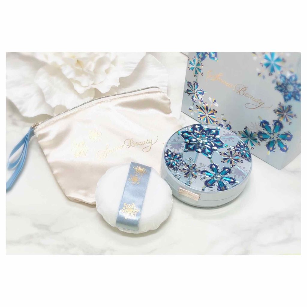 スノービューティー ホワイトニング ﻿ フェースパウダー 2019﻿/スノービューティー/プレストパウダーを使ったクチコミ（1枚目）