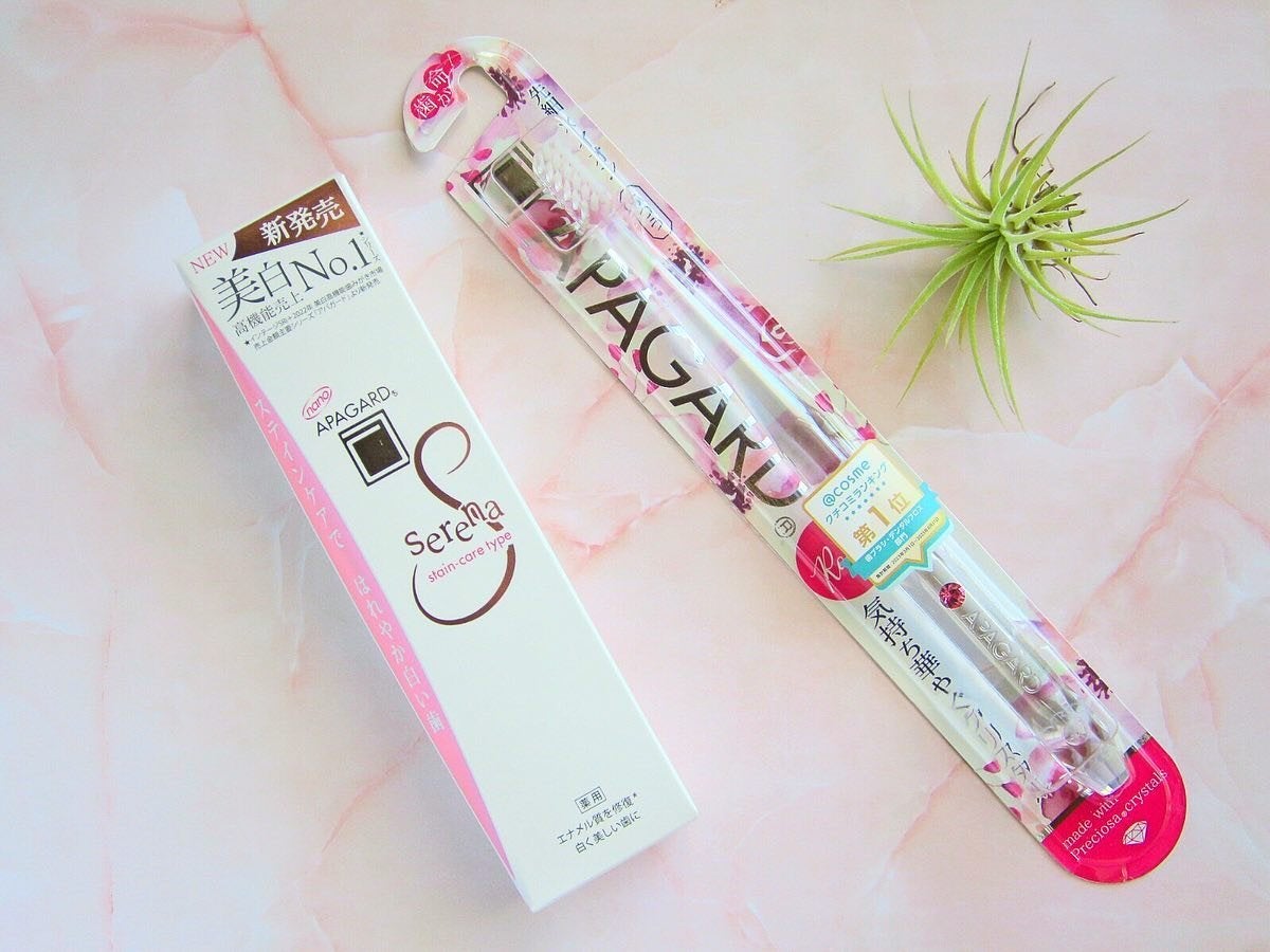 アパガードクリスタル歯ブラシ/アパガード/歯ブラシを使ったクチコミ(2枚目)