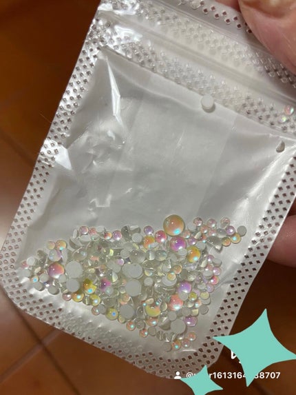 まゆみ on LIPS 「SHEINネイルパーツ💅💓どれもかわゆくてーこれからボチボチや..」(5枚目)