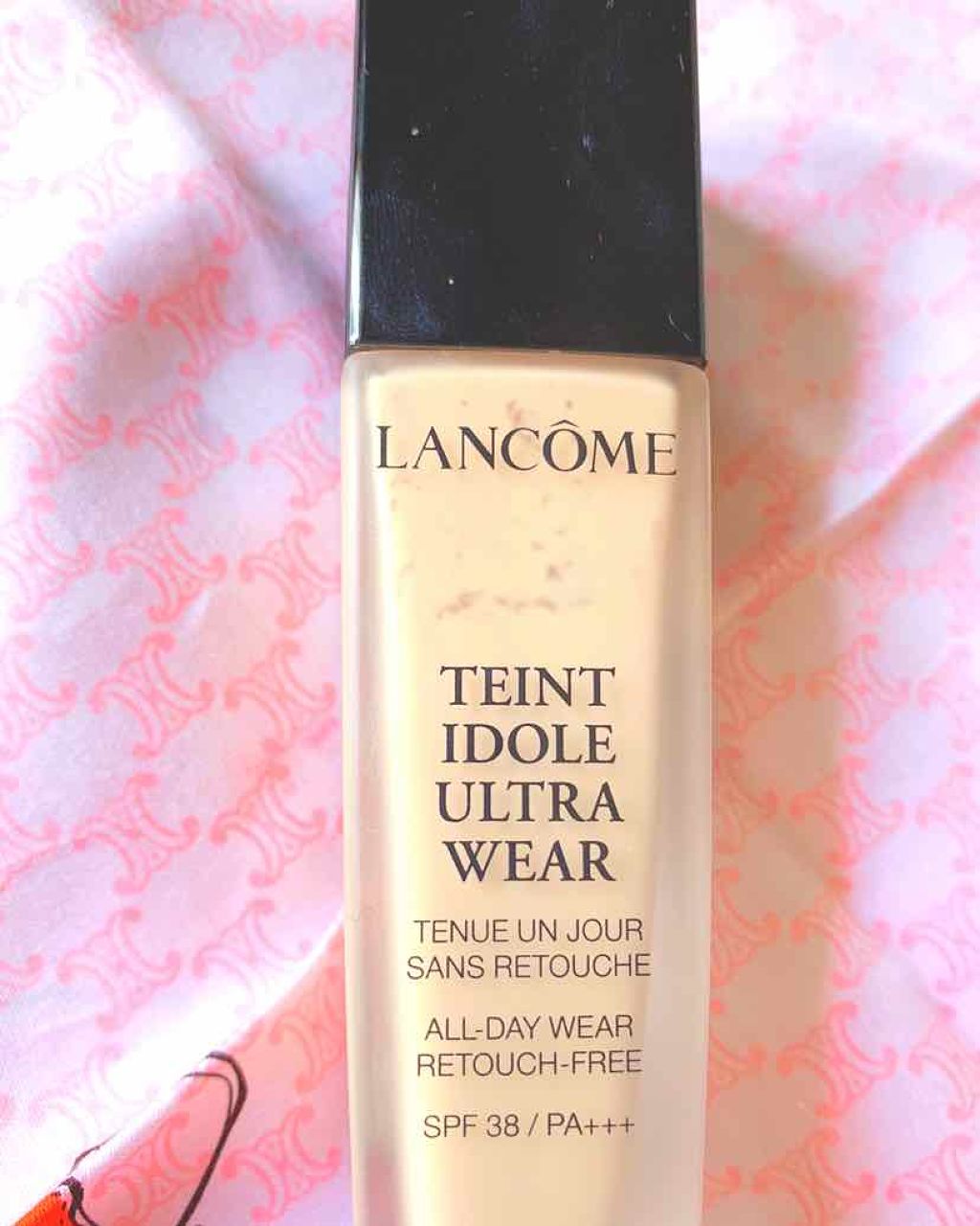 タンイドル ウルトラ ウェア リキッド/LANCOME/リキッドファンデーションを使ったクチコミ（1枚目）