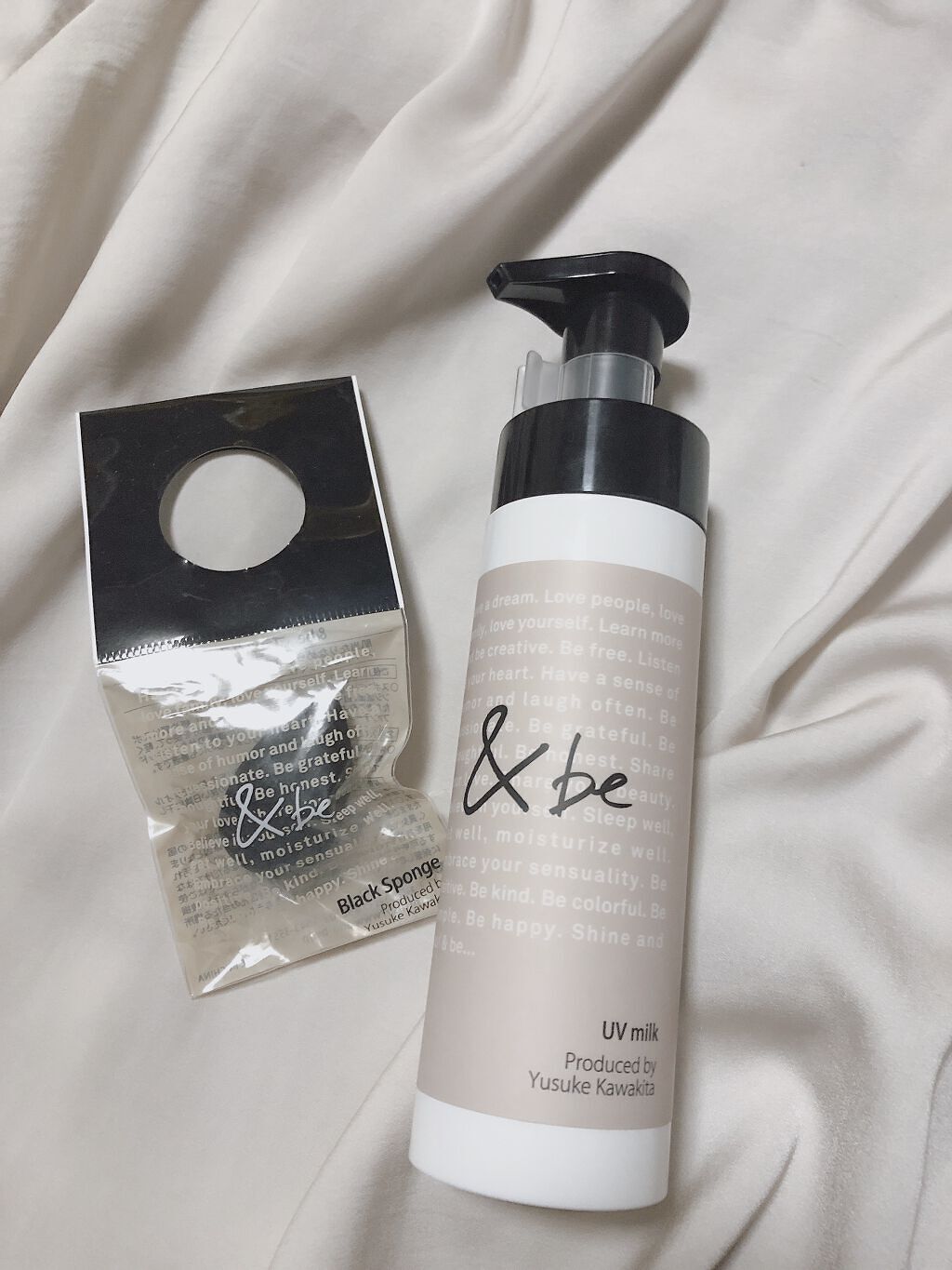 UVミルク/＆be/日焼け止め・UVケアを使ったクチコミ（1枚目）