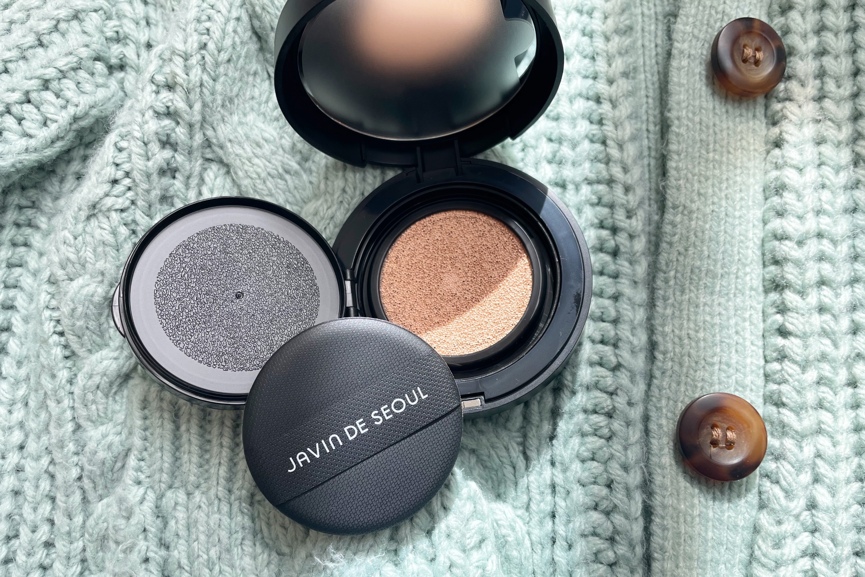 ジャビンドゥソウル ウインクファンデーションパクト/Javin De Seoul/クッションファンデーションを使ったクチコミ（2枚目）