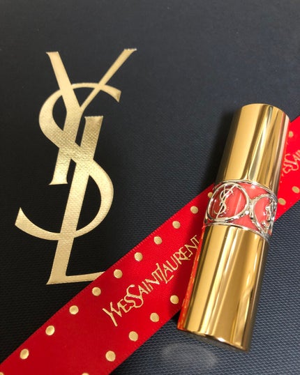 ルージュ ヴォリュプテ シャイン/YVES SAINT LAURENT BEAUTE/口紅を使ったクチコミ(6枚目)