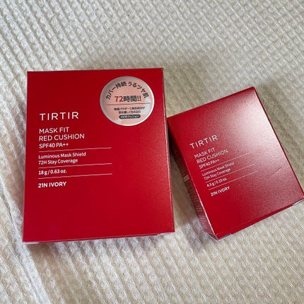 マスク フィット レッド クッション/TIRTIR(ティルティル)/クッションファンデーションを使ったクチコミ(2枚目)