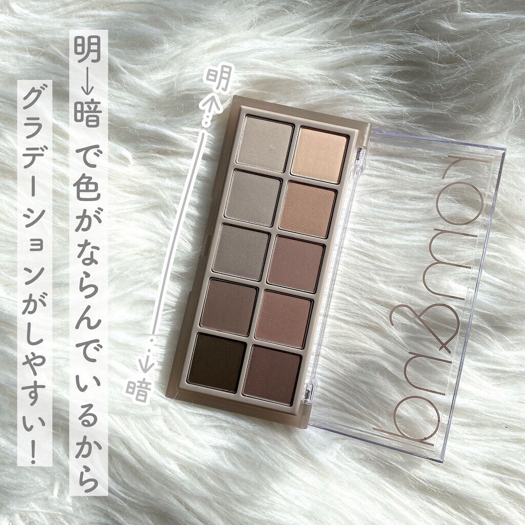 ベターザンパレット/rom&nd/アイシャドウパレットを使ったクチコミ(3枚目)