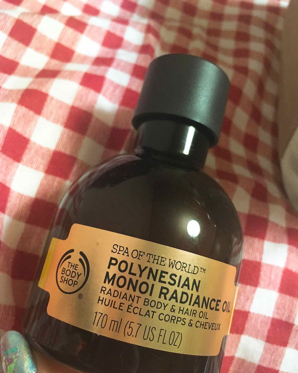 ポリネシアン モノイラディアンスオイル/THE BODY SHOP/ボディオイルを使ったクチコミ(1枚目)