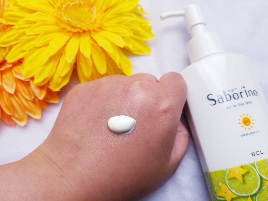 おはようるおいミルク UV HC/サボリーノ/オールインワン化粧品を使ったクチコミ（3枚目）