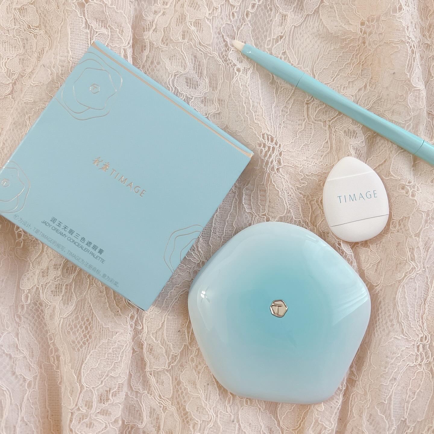 TIMAGE  クリーミーコンシーラーパレット/TIMAGE/パレットコンシーラーを使ったクチコミ（2枚目）