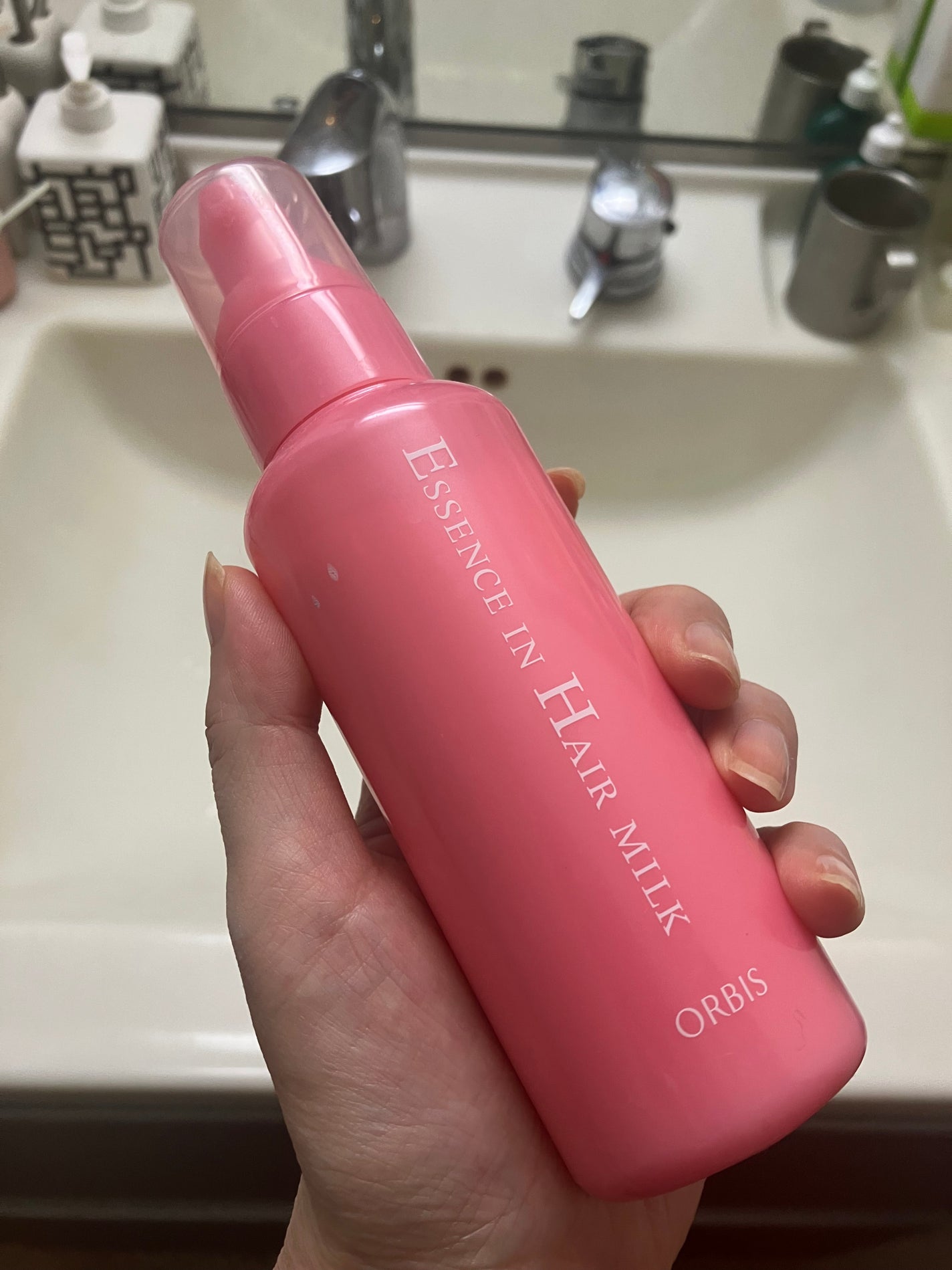 エッセンスインヘアミルク/オルビス/ヘアミルクを使ったクチコミ(1枚目)