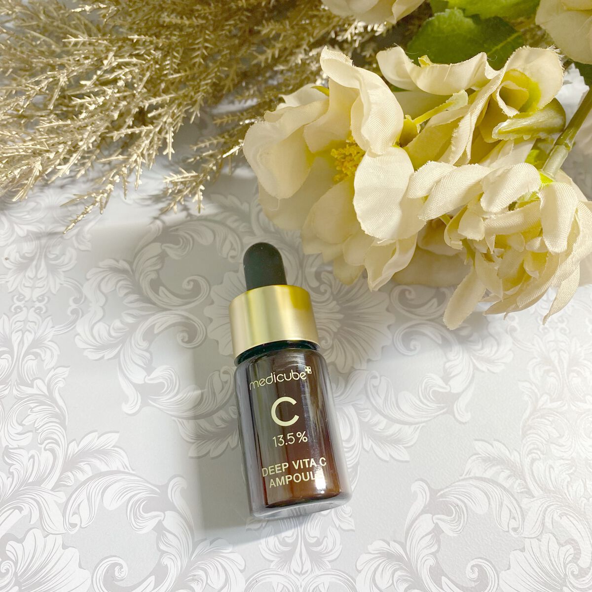 ディープビタCアンプル/MEDICUBE/美容液を使ったクチコミ(4枚目)