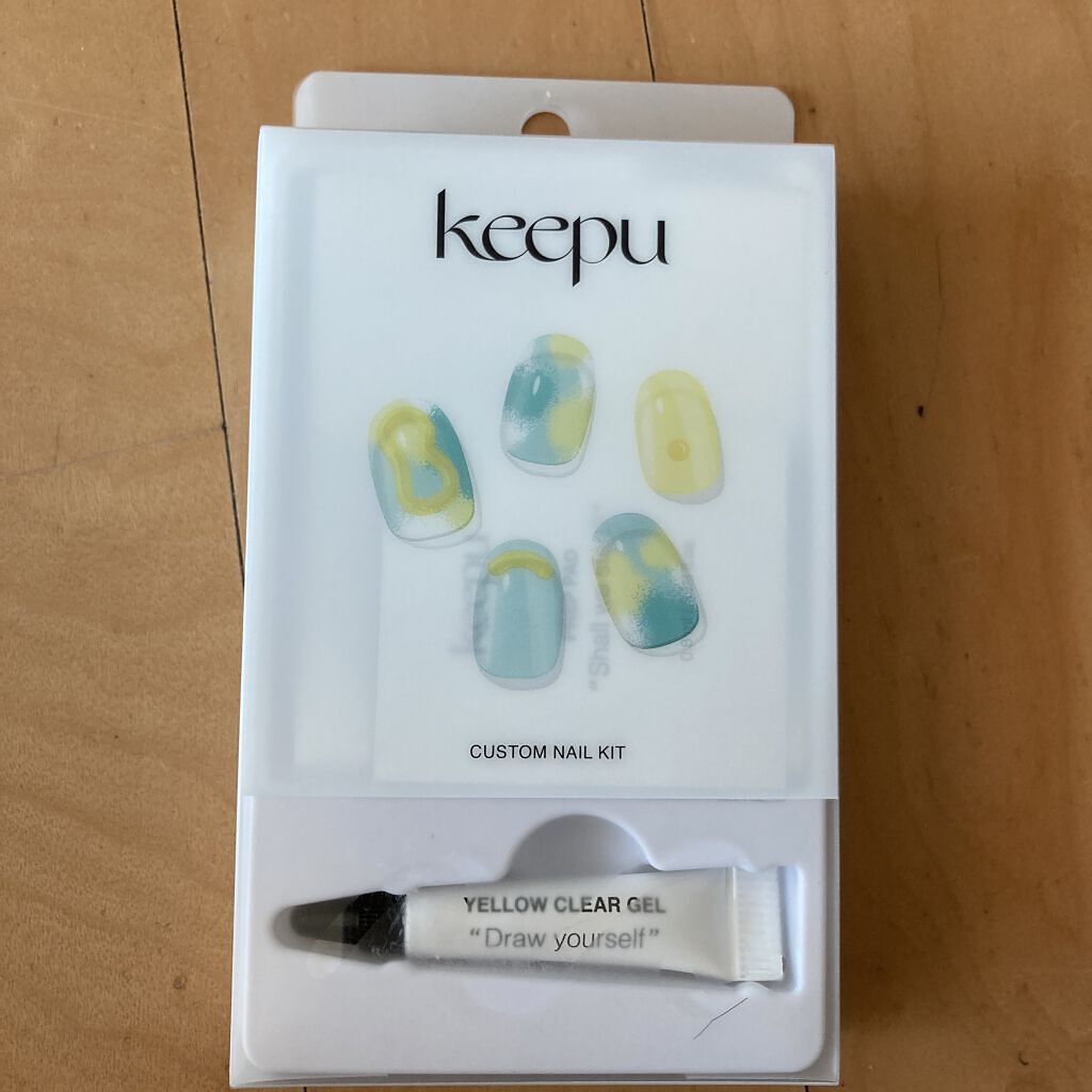 セルフカスタム ネイルシール/KEEPU/ネイルシールを使ったクチコミ（1枚目）