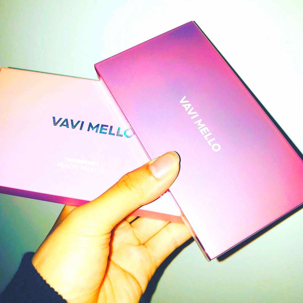 バレンタインボックス2 ピーチパレット/VAVI MELLO/アイシャドウパレットを使ったクチコミ（1枚目）