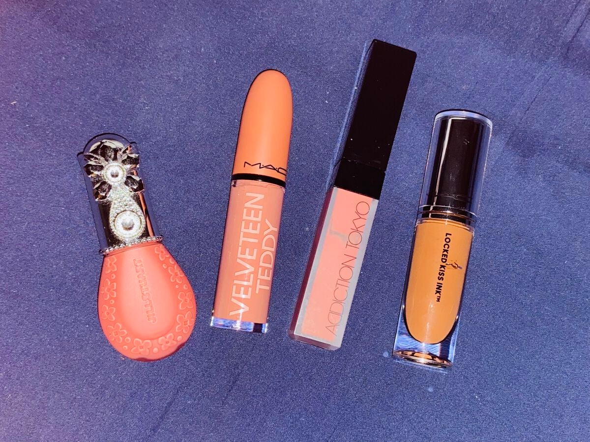 あまね on LIPS 「私が愛用している速乾系マットリップ4選です‼️左からジルスチュ..」(1枚目)