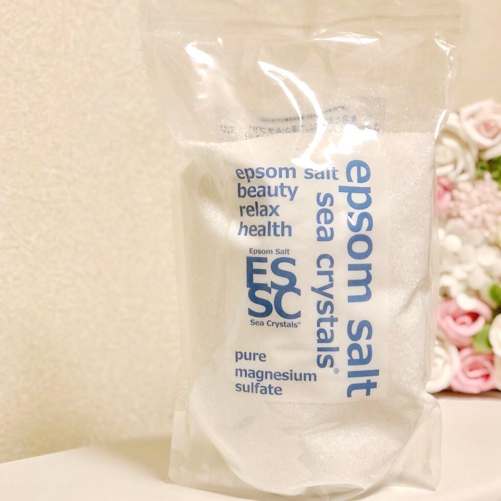 シークリスタルス エプソムソルト オリジナル/sea crystals/無機塩系入浴剤を使ったクチコミ(1枚目)