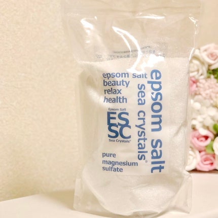 シークリスタルス エプソムソルト オリジナル/sea crystals/無機塩系入浴剤を使ったクチコミ(1枚目)