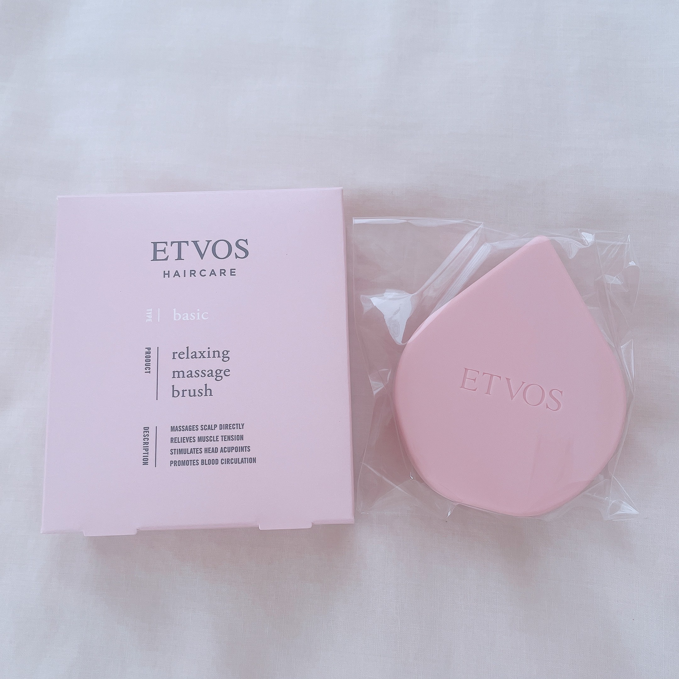 リラクシングマッサージブラシ/エトヴォス/スカルプブラシを使ったクチコミ（1枚目）