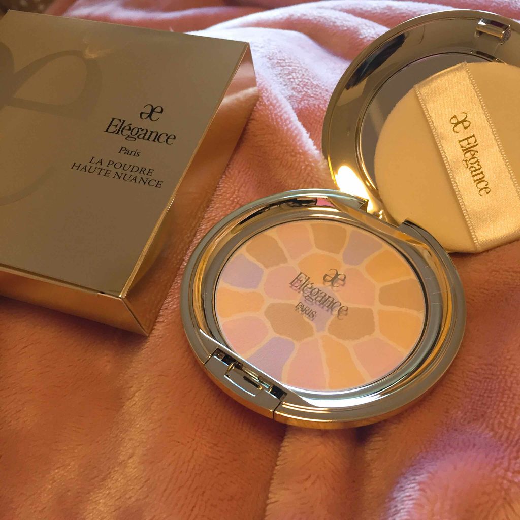 ラ プードル オートニュアンス/Elégance/プレストパウダーを使ったクチコミ（1枚目）