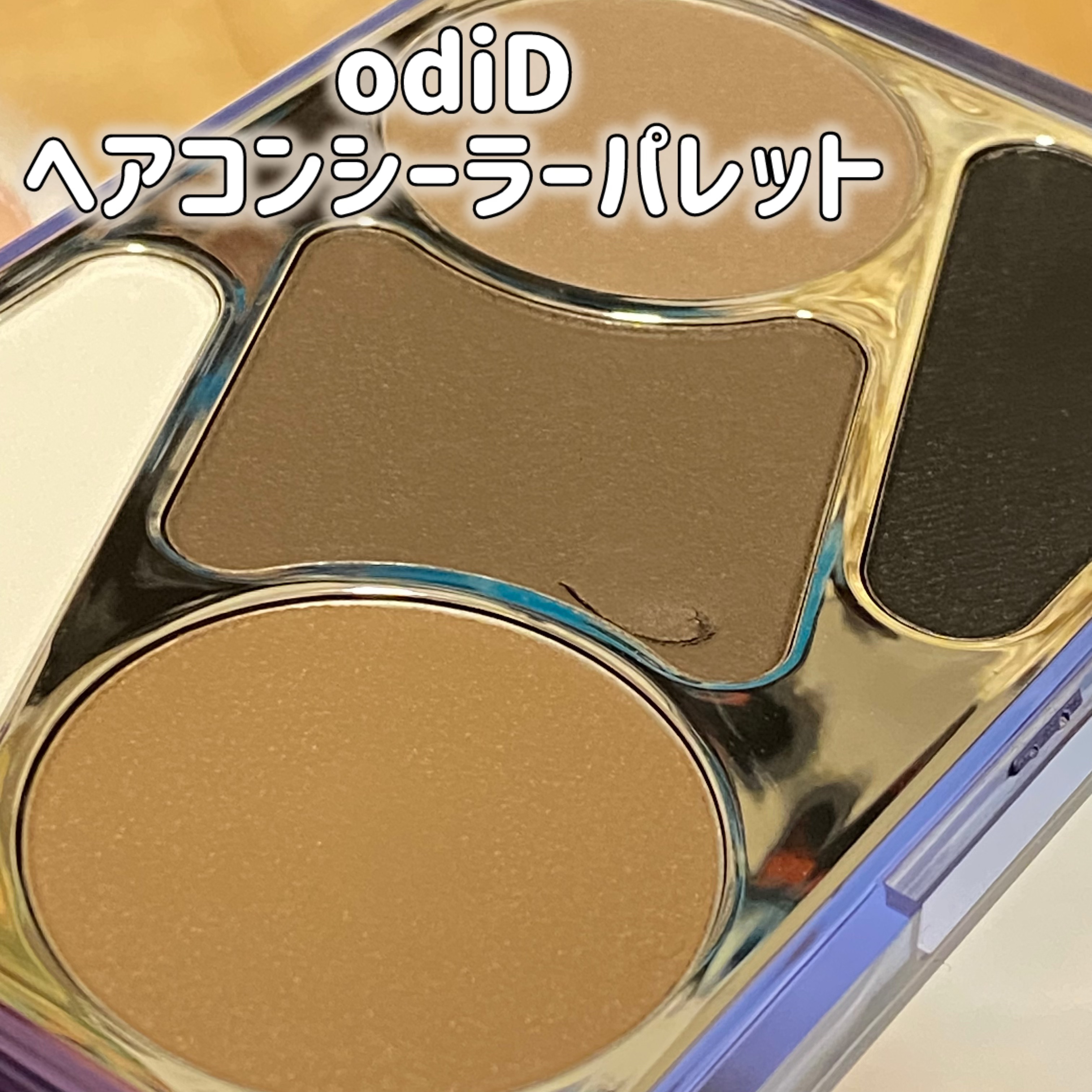 アーティストライン　ヘアコンシーラーパレット/odiD/その他スタイリングを使ったクチコミ（2枚目）
