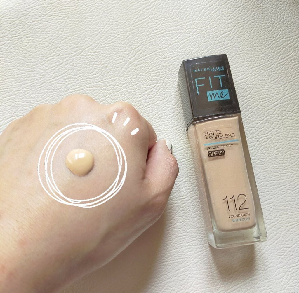 フィットミー リキッドファンデーション R/MAYBELLINE NEW YORK/リキッドファンデーションを使ったクチコミ(2枚目)