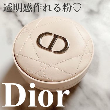 ディオールスキン フォーエヴァー クッション パウダー/Dior/ルースパウダーを使ったクチコミ（1枚目）