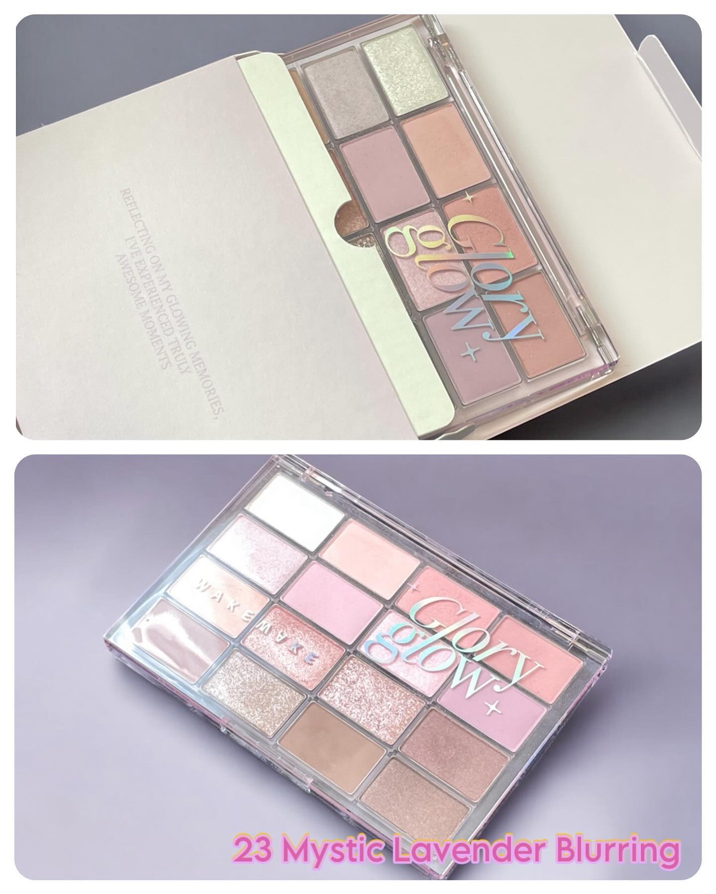 ソフトブラーリングアイパレット/wakemake/アイシャドウパレットを使ったクチコミ（2枚目）