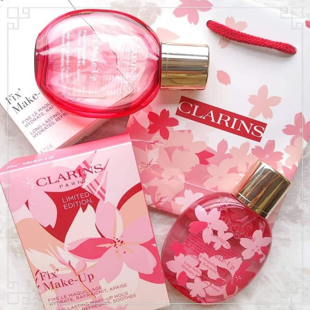 フィックス メイクアップ/CLARINS/ミスト状化粧水を使ったクチコミ(2枚目)