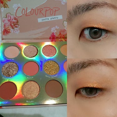 Eye Palette-Sweet Talk/ColourPop/アイシャドウパレットを使ったクチコミ（1枚目）