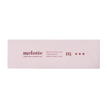 melotte 1day うるみドロップ/melotte/カラーコンタクトレンズを使ったクチコミ（3枚目）