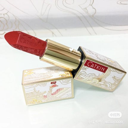 Dreamworld Carving Lipstick/CATKIN/口紅を使ったクチコミ(1枚目)