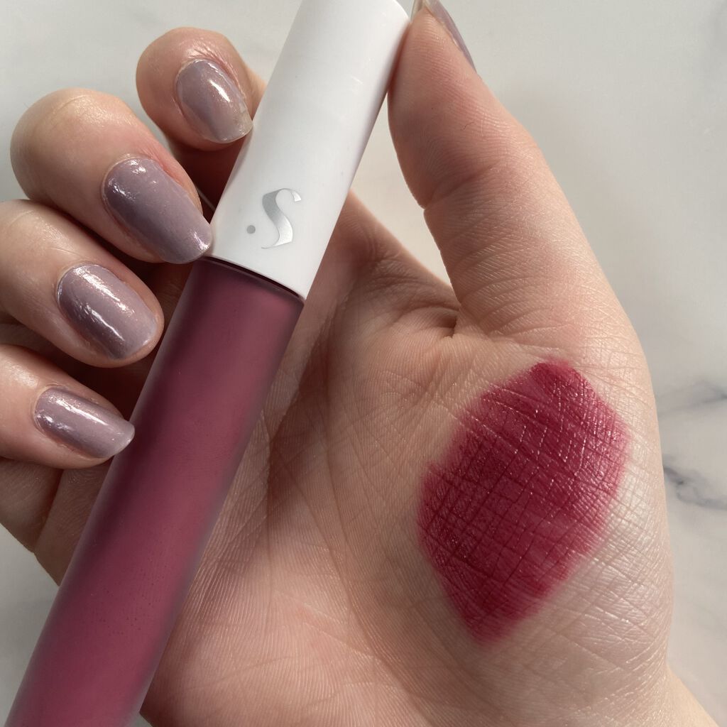 オールタイム ムード ベルベットティント/saat insight/リップティントを使ったクチコミ（2枚目）