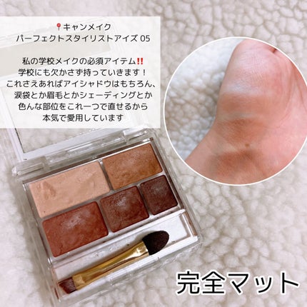 パーフェクトマルチアイズ/キャンメイク/アイシャドウパレットを使ったクチコミ(6枚目)