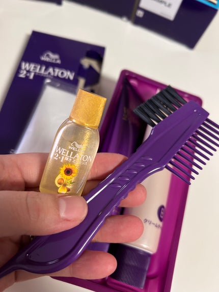 ウエラトーン ツープラスワン クリームタイプ/ウエラ/ヘアカラーを使ったクチコミ(3枚目)