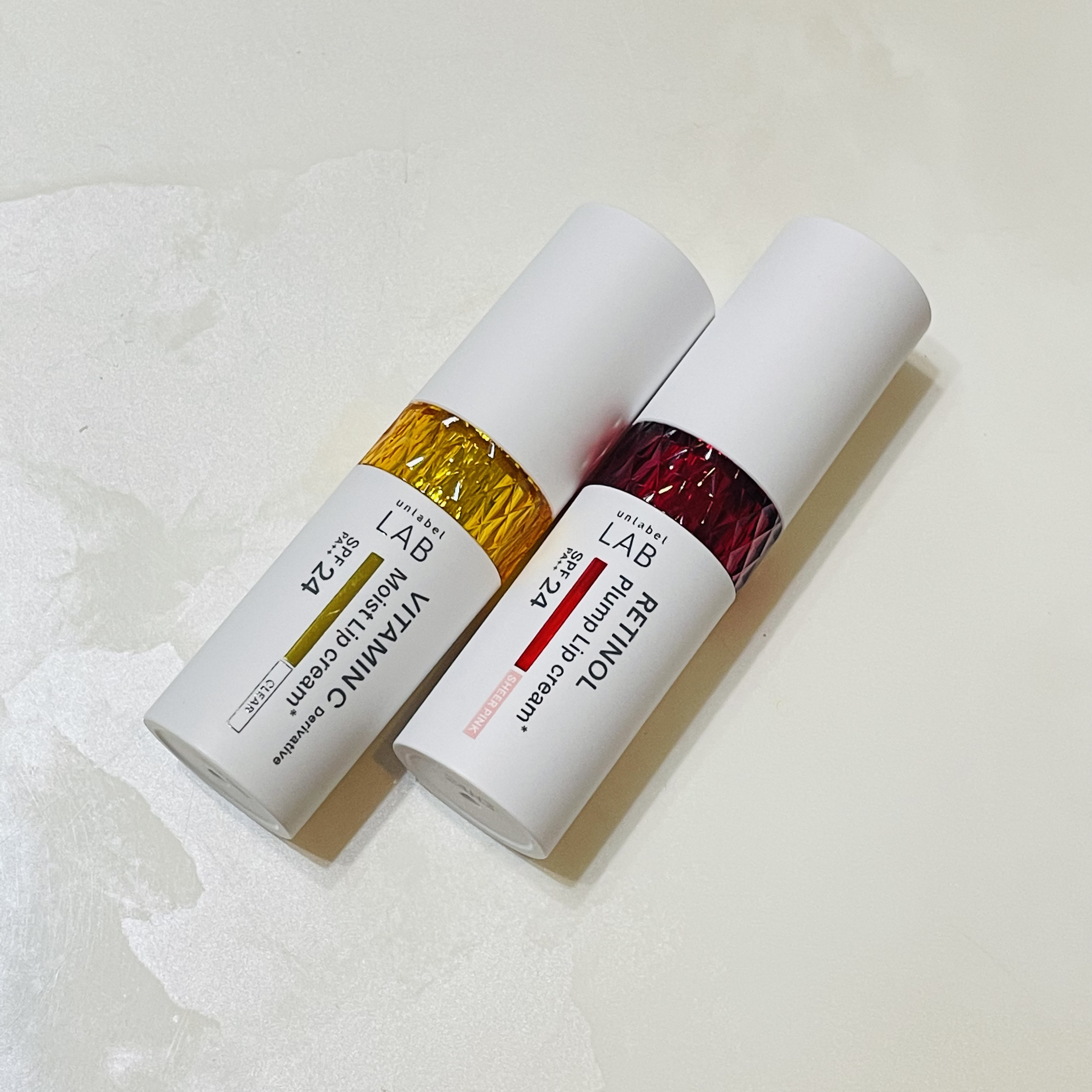 アンレーベル ラボ　V モイスト UVリップクリーム/unlabel/リップクリームを使ったクチコミ（2枚目）