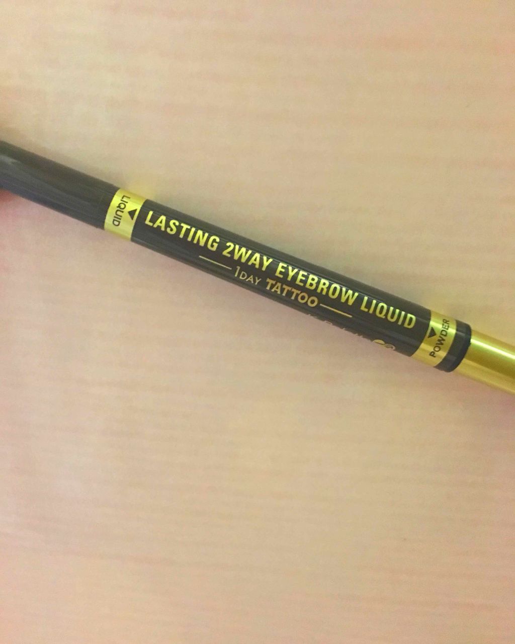 ラスティングツーウェイアイブロウ リキッド(旧)/K-パレット/リキッドアイブロウを使ったクチコミ（1枚目）
