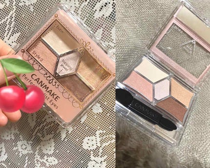 【旧品】パーフェクトスタイリストアイズ/キャンメイク/アイシャドウパレットを使ったクチコミ(2枚目)