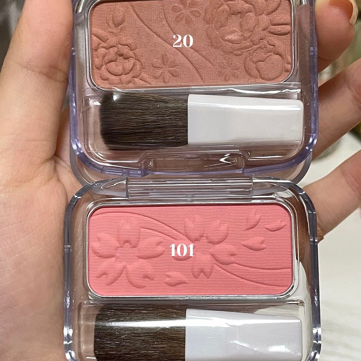 ナチュラル チークN/CEZANNE/パウダーチークを使ったクチコミ(2枚目)