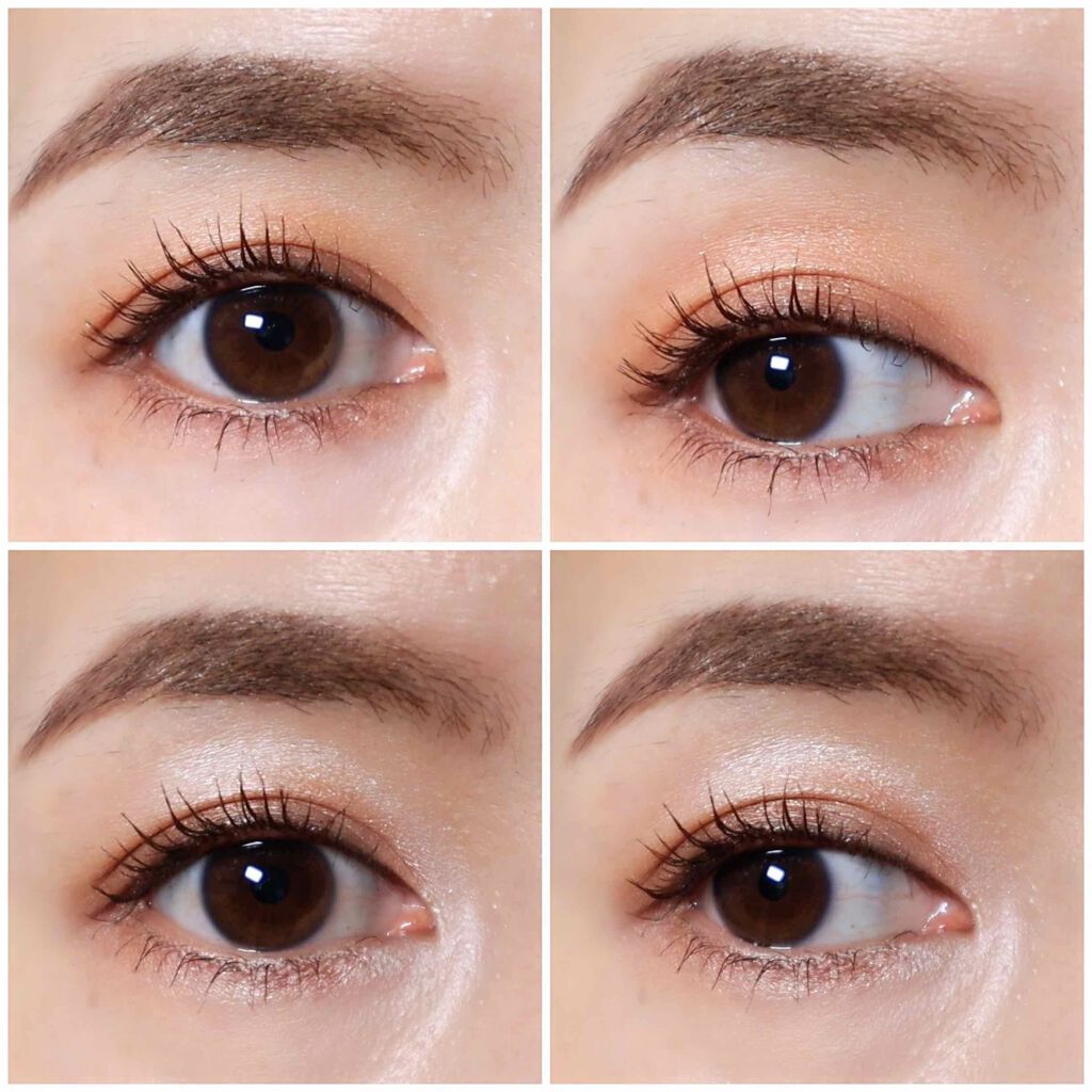 UR GLAM BLOOMING EYE COLOR PALETTE/U R GLAM/アイシャドウパレットを使ったクチコミ(2枚目)