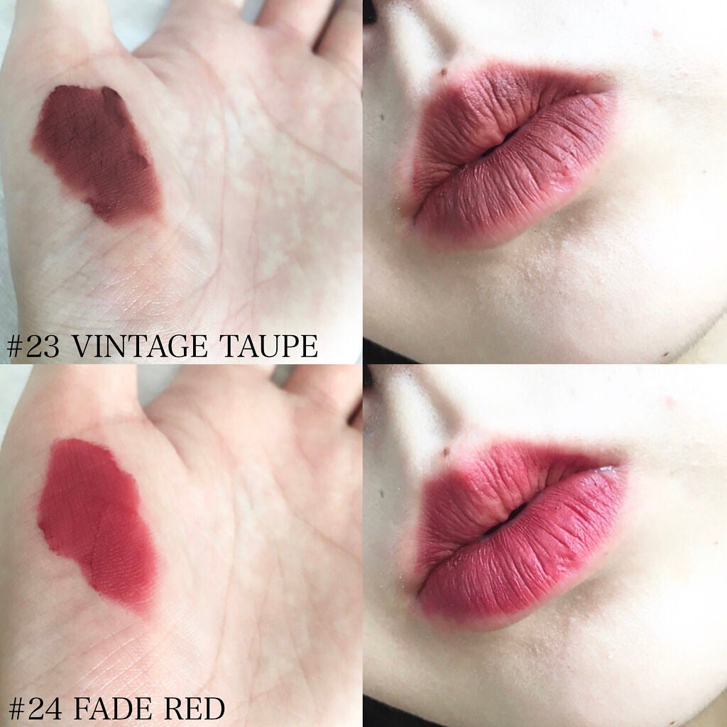 ゼロベルベットティント/rom&nd/リップティントを使ったクチコミ(7枚目)