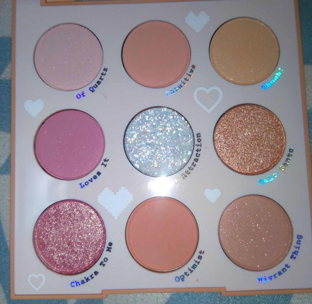 miss bliss/ColourPop/アイシャドウパレットを使ったクチコミ(1枚目)