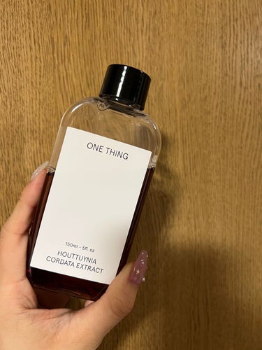 シンプルイズベストな化粧水
ONE THING
BEST ITEM COLLECTION 化粧水
ドクダミエキス　150ml
JPY1,390(Qoo10公式)


テクスチャは、水っぽいライトなもの。