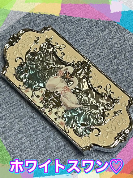 フラワーノーズスワンバレエシリーズ アイシャドウパレット/FlowerKnows/アイシャドウパレットを使ったクチコミ(2枚目)