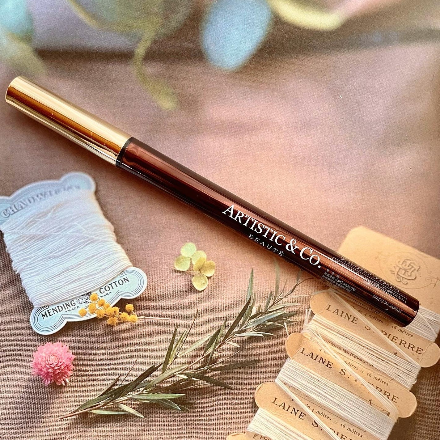 Miss 9'ミスナイン ザ エッセンスアイライナー/ARTISTIC&CO./リキッドアイライナーを使ったクチコミ(5枚目)