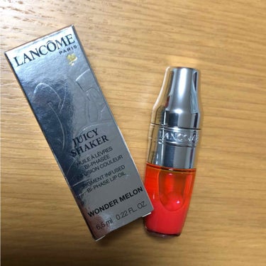 ジューシー シェイカー 352 ワンダー メロン/LANCOME/リップグロスを使ったクチコミ（1枚目）