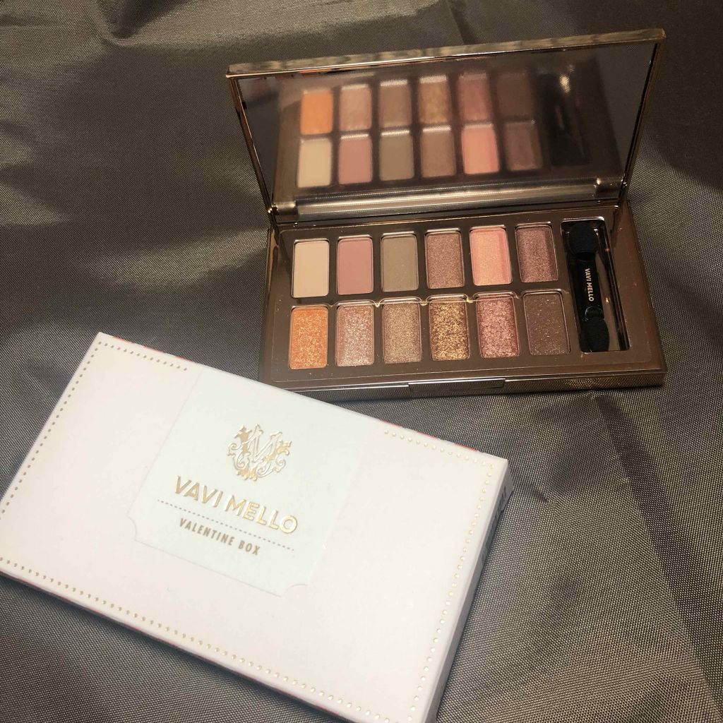 バレンタインボックス/VAVI MELLO/アイシャドウパレットを使ったクチコミ(1枚目)